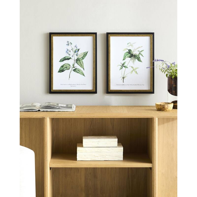 Livabliss Midsummer Cottage Framed Art Set of 2 - Brown