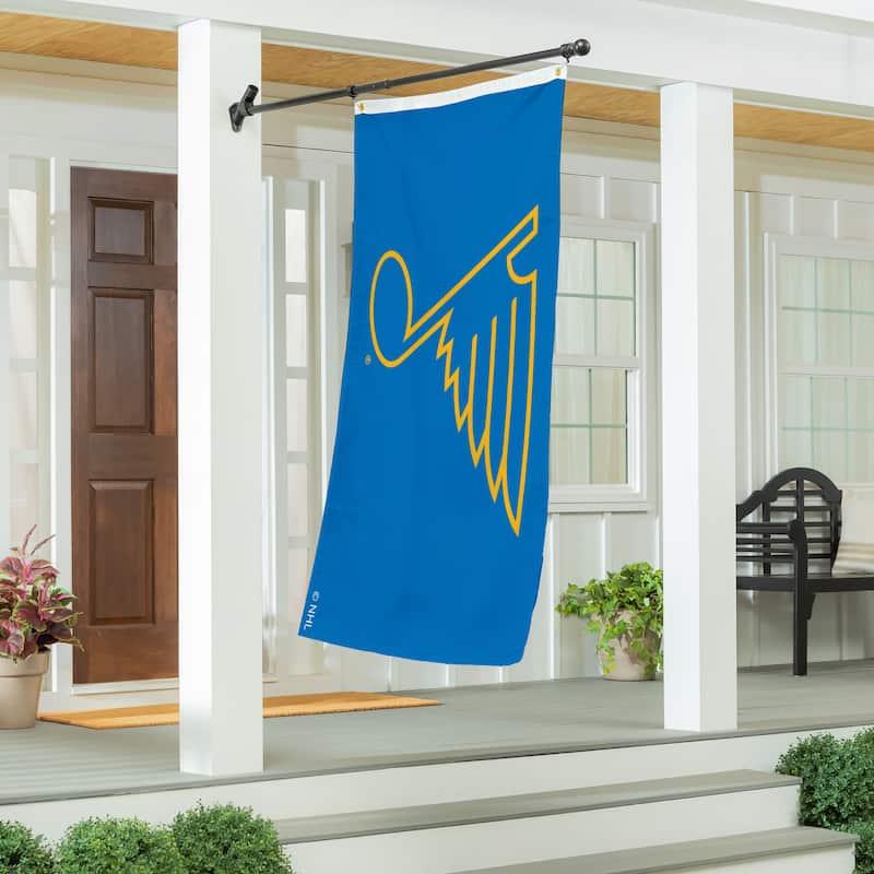 St Louis Blues 2025 Single Sided Estate Flag with 2 Grommets, 3'x5'
