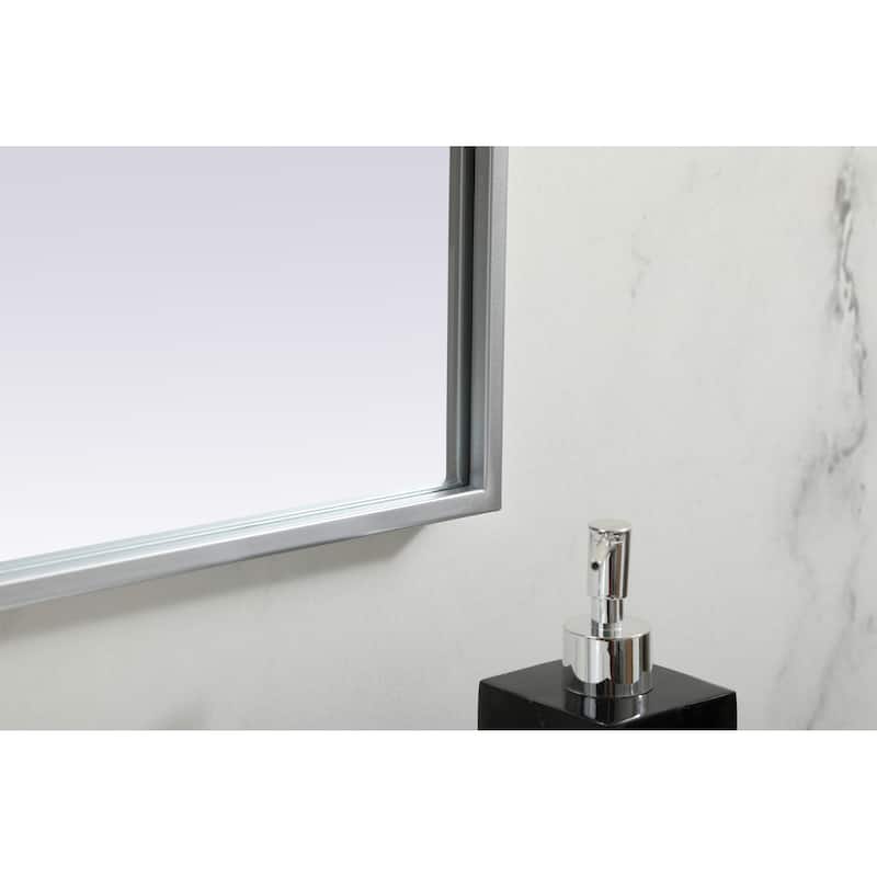Elegant Lighting MR1B4038 Blaire 40" W x 38" H Modern Arched Bathroom