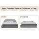 preview thumbnail 5 of 12, Low Profile Twin over Twin Bunk Bed with Ladder and Guardrails