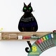 preview thumbnail 1 of 5, Walplus Cat Blackboard Chalkboard Wall Stickers Nursery Decor Decal with Flexichalk Marker Bright Color Liquid Chalks Pen