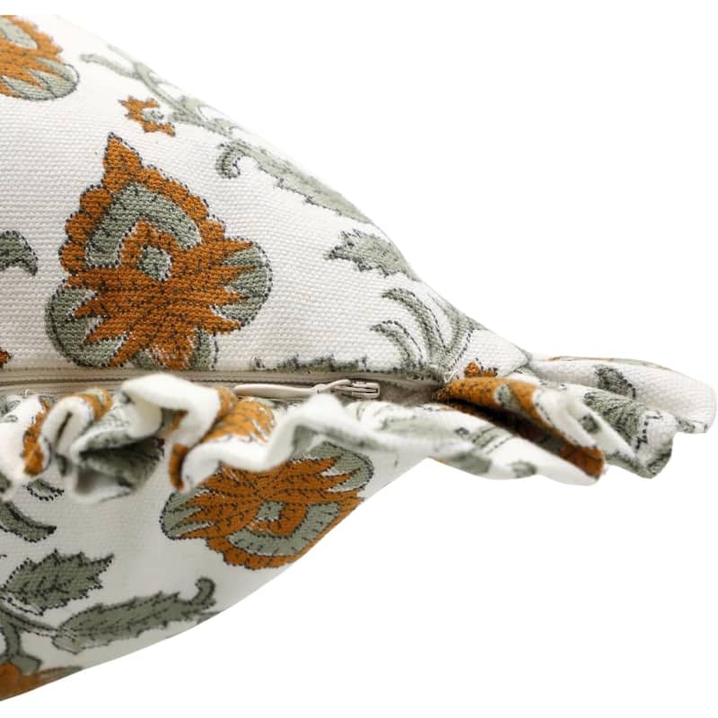 Fabdivine Cotton Handmade Block print pillow Cover