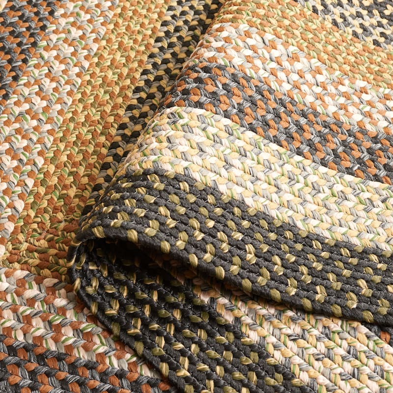 SAFAVIEH Handmade Braided Jo Machine Washable Country Casual Rug
