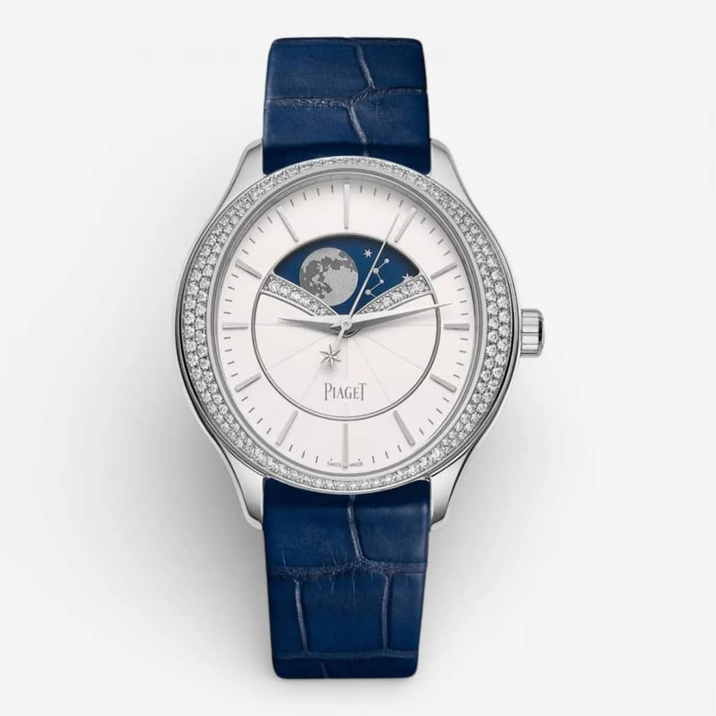 Piaget Limelight Stella WG with 2 Row Diamond Bezel Watch