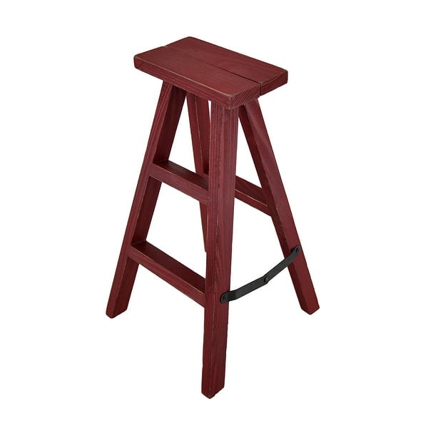 Rustic Folding Decorative Wooden Step Ladder Display Stand Overstock 16751794