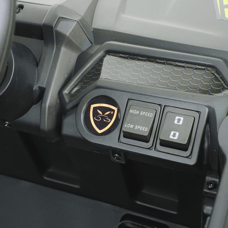 Blue Kids Ride-On Car Electric Vehicle with Remote Control & Music, Toddler Vehicle Off-Road Toy Car