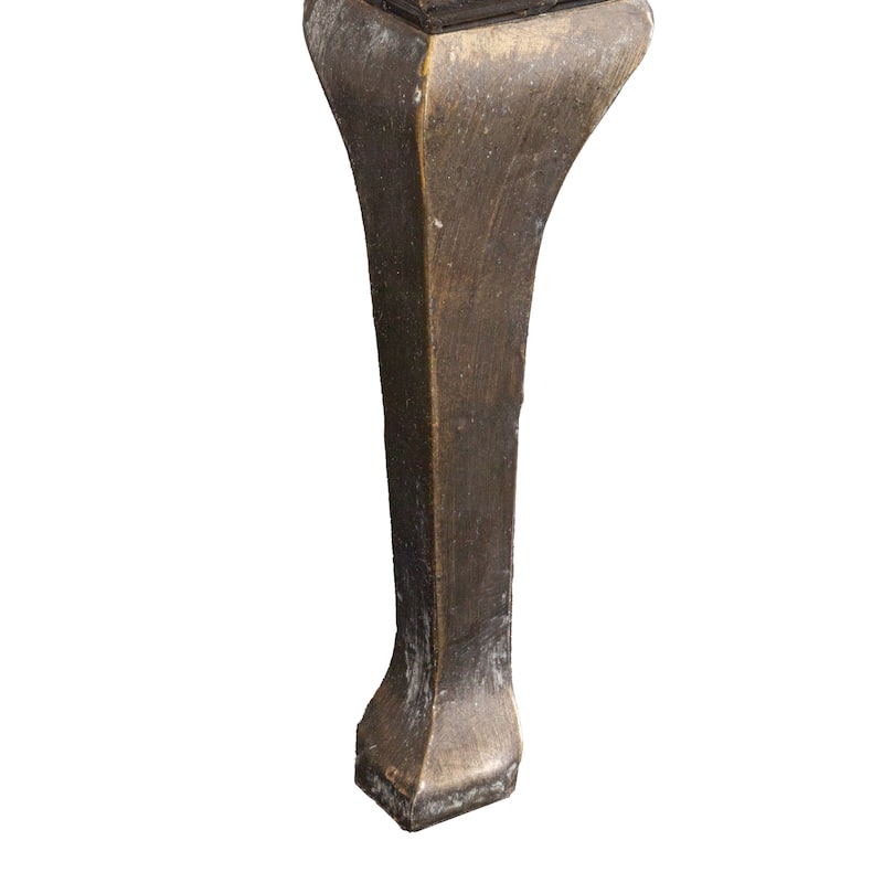 Antique Black Metal Cabinet