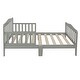 preview thumbnail 17 of 19, Modern Design Wooden Baby Toddler Bed Furniture with Safety Guardrails