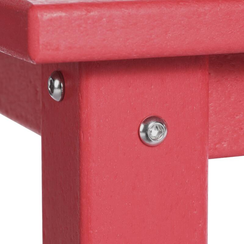 Laguna Outdoor Poly Adirondack 31" Square Coffee Table