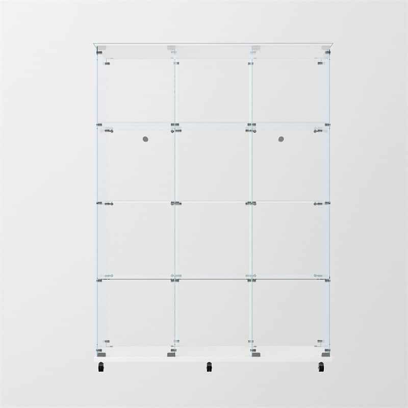Tempered Glass Display Cabinet,Storage Cabinet,File Cabinet,with LED