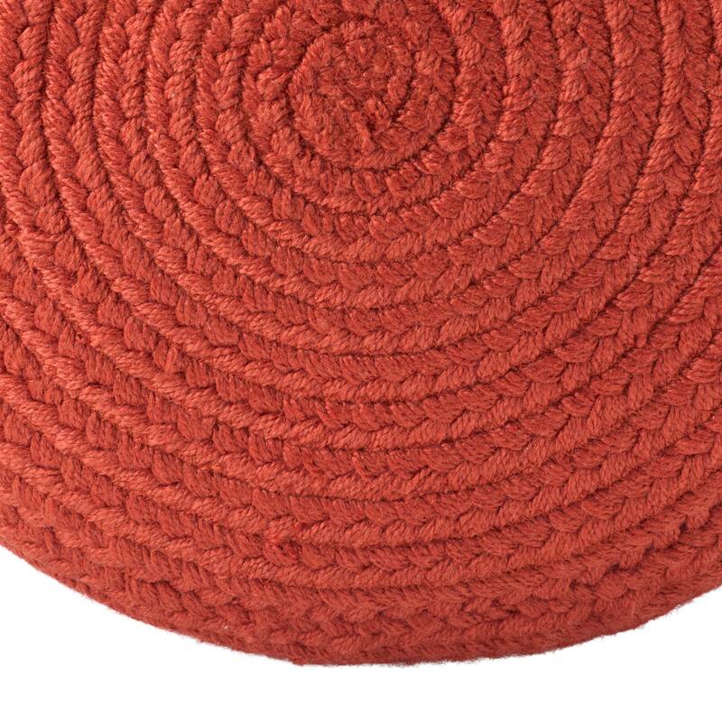 Santa Rosa Indoor and Outdoor Cylinder Pouf - 18"X18"X12"