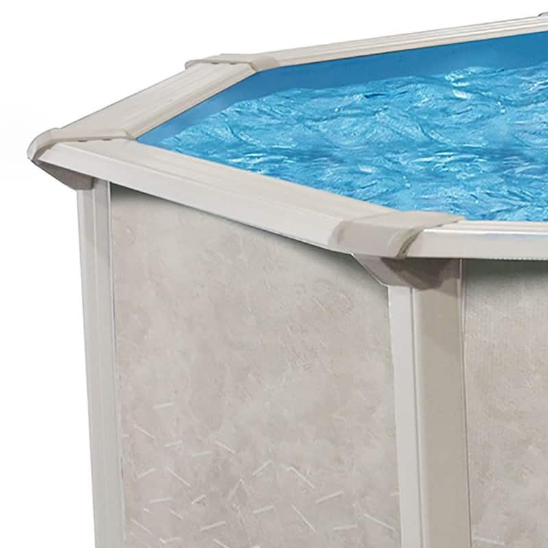 Aquarian Phoenix Series 15 Foot x 52 Inch Steel Frame Above Ground Swimming Pool - 0.01