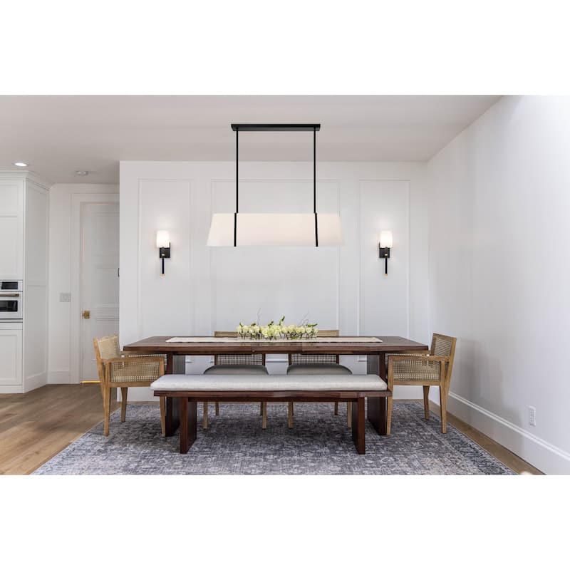 Crystorama Lighting Group FUL-917 Fulton 4 Light 42" Wide Linear
