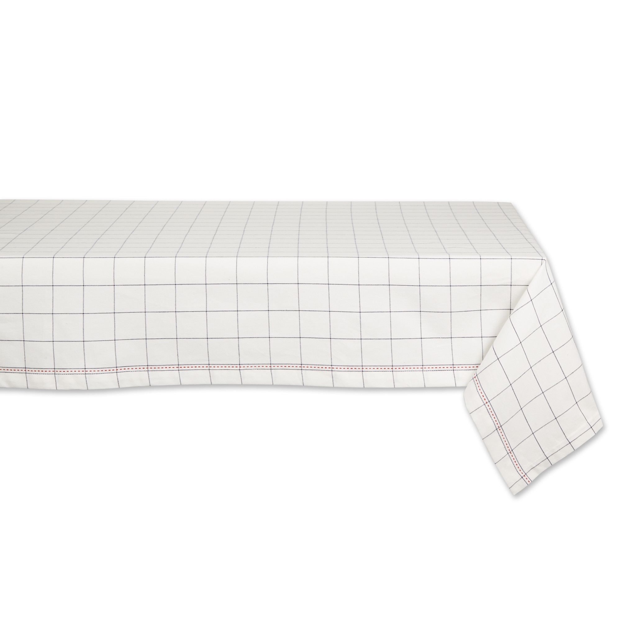 DII Kitchen Windowpane Tablecloth