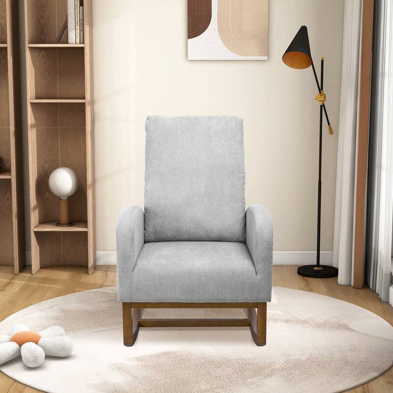 Rocking Chair for Nursery - Light Gray