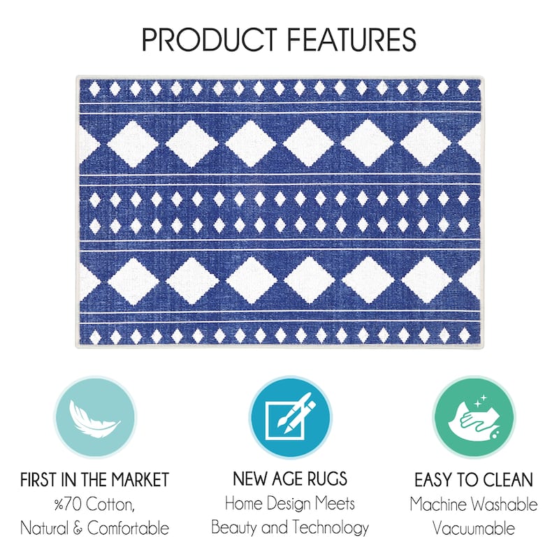 Under Sink Mat - Ultra-Absorbent Cotton Shelf Liners For Kitchen Cabinets - 2X3 feet