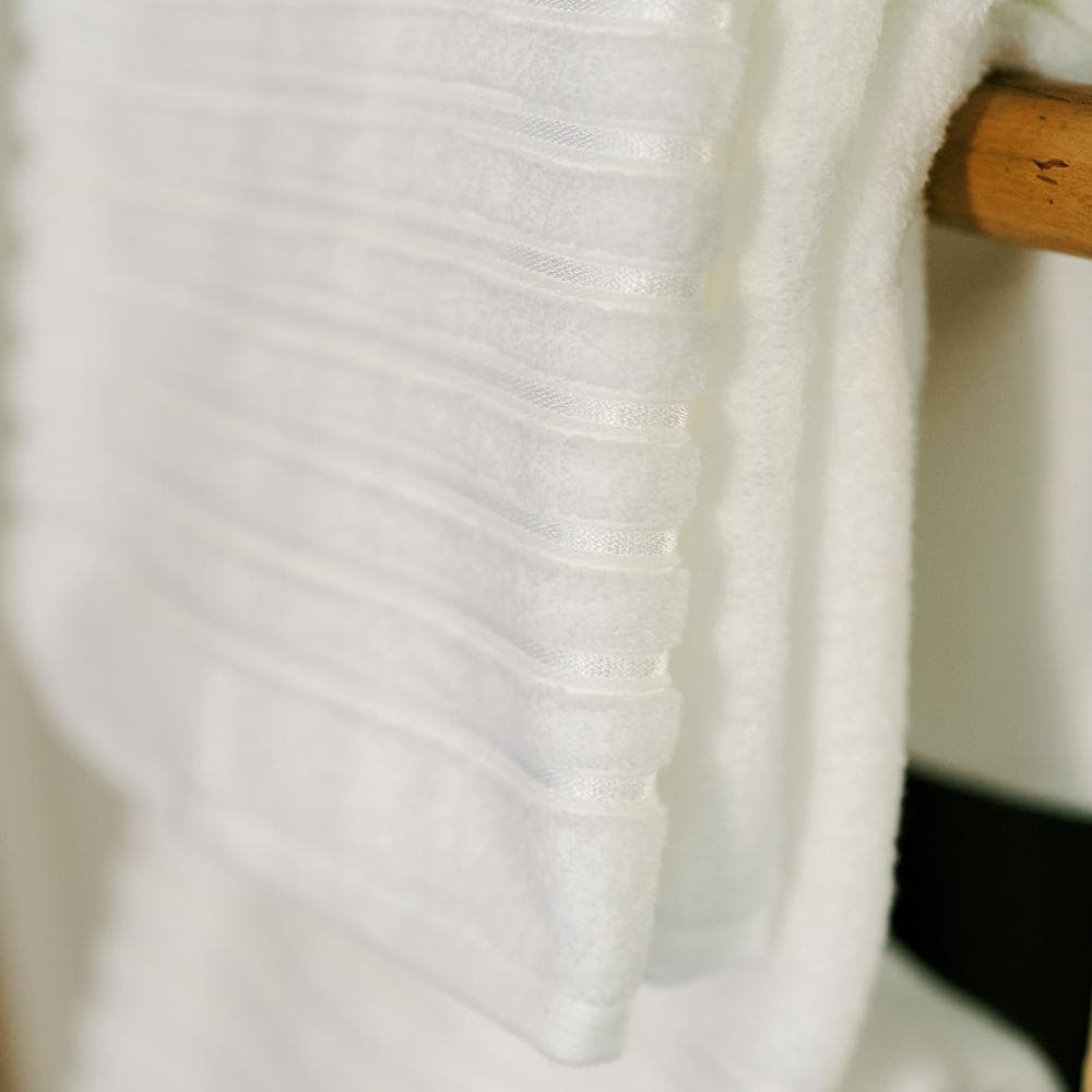 Jennifer Adams Brands Kensey Hand Towel, Silver, Cotton