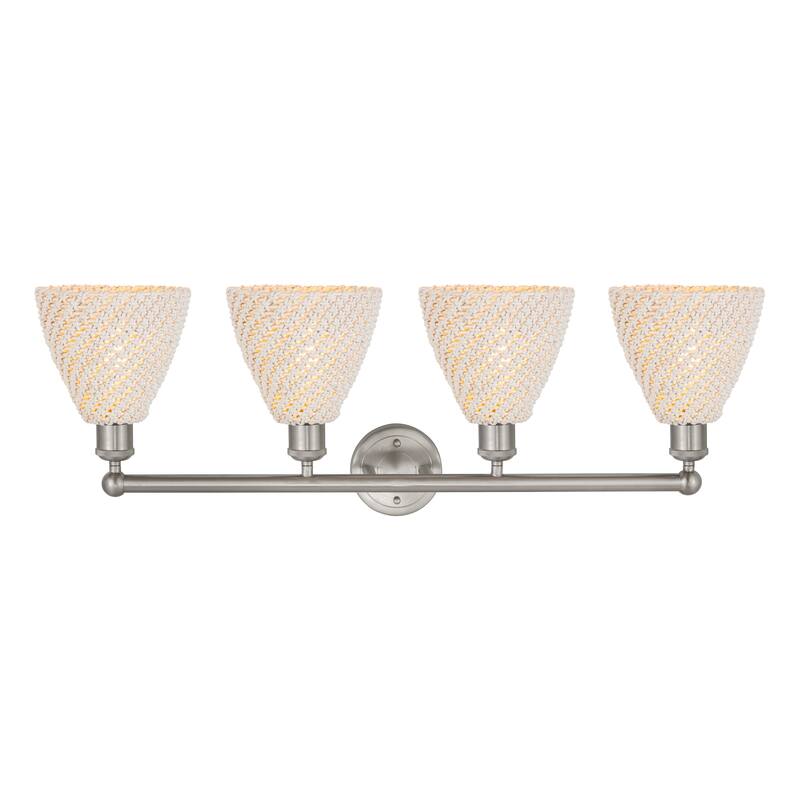 Innovations Lighting Endless Possibilities Edison - Bristol Natural - 4 Light 35" Bath Vanity Light