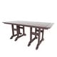 preview thumbnail 3 of 49, Laguna Hdpe All Weather Outdoor Patio 71" Rectangular Dining Table