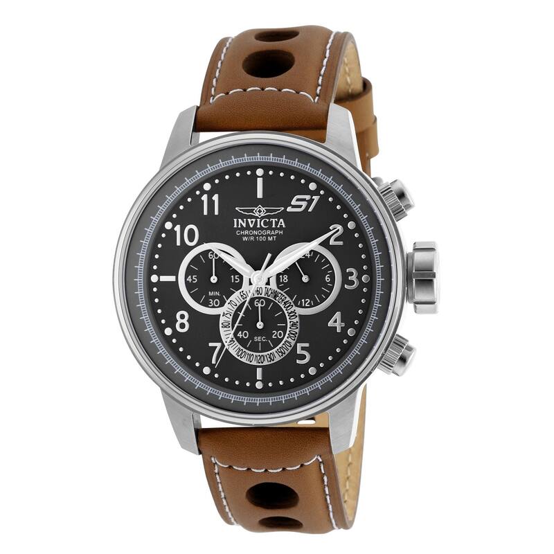 Invicta Men's 90102 S1 Rally Quartz Multifunction Gunmetal Dial Watch - Gun Metal