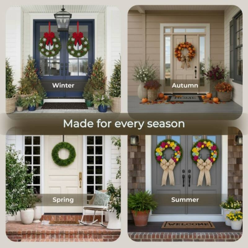 Pure Garden Grass Wreath - 20 inch Round