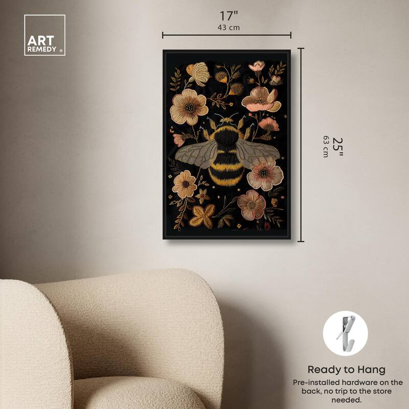 Honeyed Herald II Canvas by Art Remedy