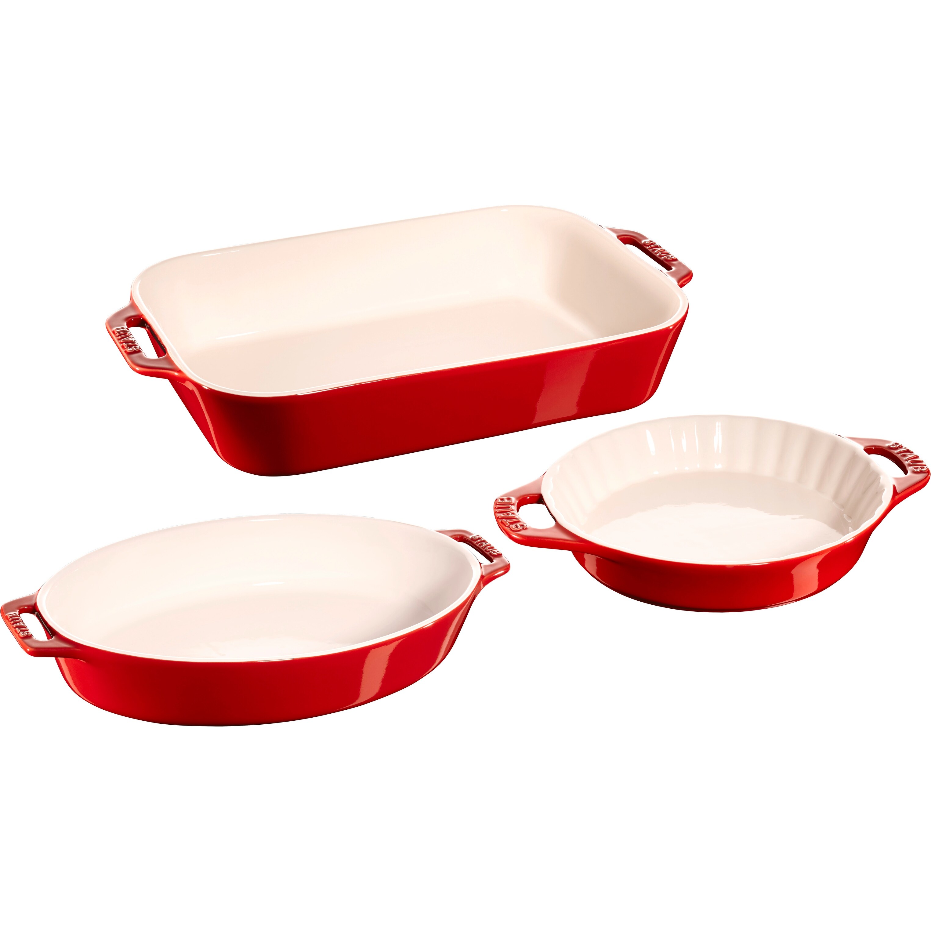 STAUB Ceramics 3-pc Rectangular Baking Dish Set - Bed Bath & Beyond -  34832519