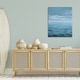 preview thumbnail 8 of 8, Stupell Clouds over Sea Waves Canvas Wall Art Design By Grace Popp