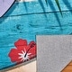 preview thumbnail 5 of 10, Licensed Disney Stitch Modern Hawaiian Character Printed Flannel Non-Slip Washable Indoor Kids Area Rug, 54"x78" - 4'6"x6'6"