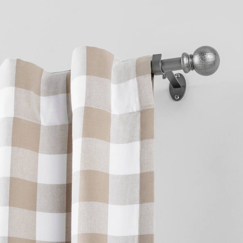 Farmhouse Ball Curtain Rod