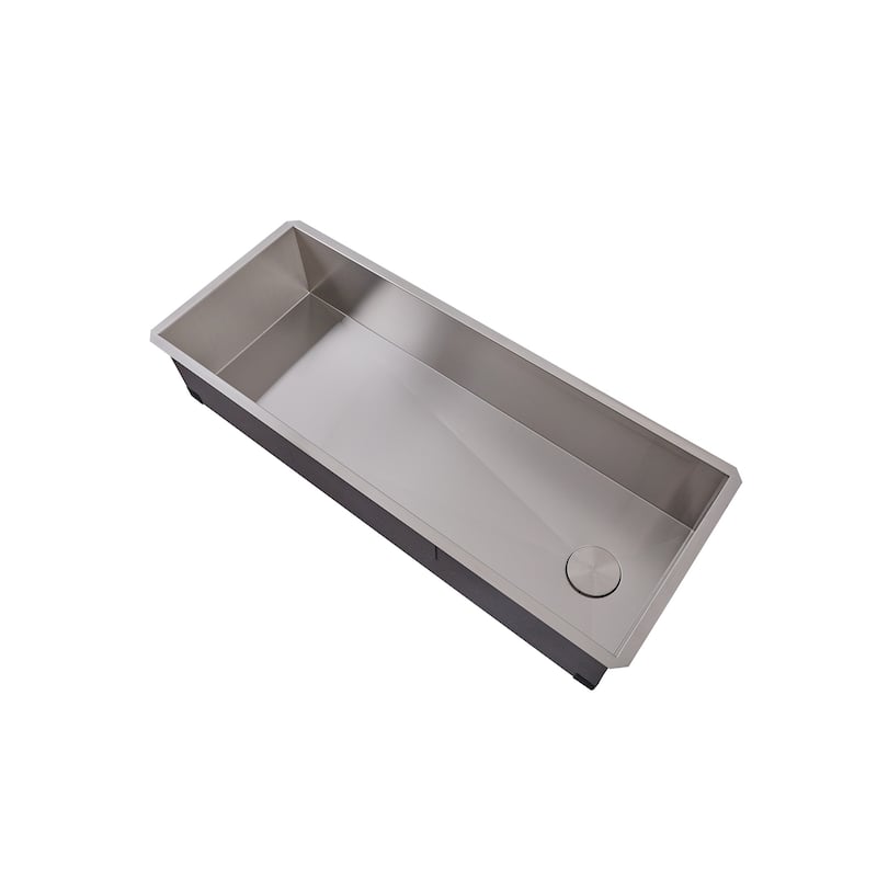 48-Inch Stainless Steel Single Bowl Undermount Kitchen Sink - 48