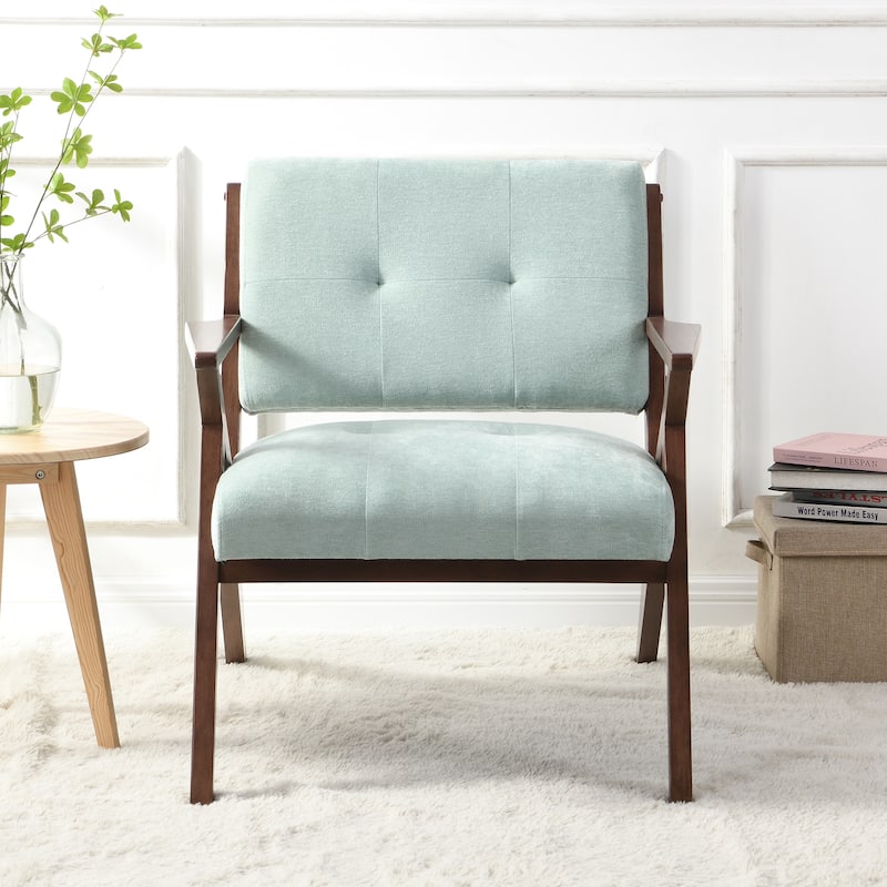 30" Button Tufted Lounge Chair
