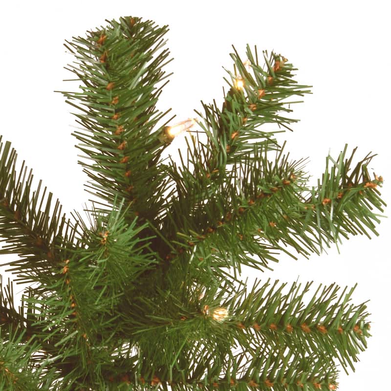 National Tree Company 4.5 ft. North Valley Pre-Lit Spruce Christmas Tree - 4.5 Foot