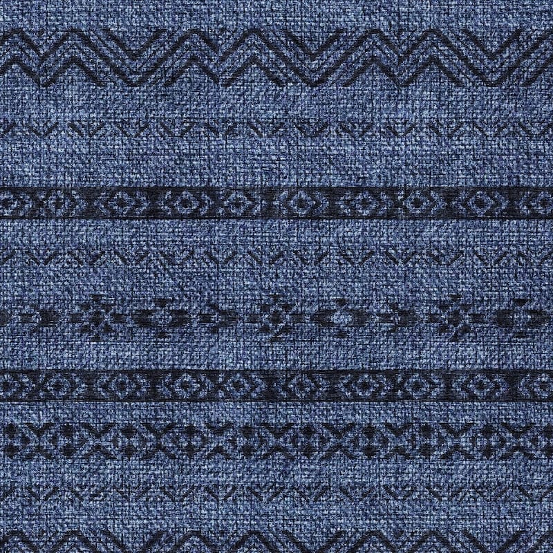 HomeRoots Southwestern Transitional Rectangle Outdoor Rug