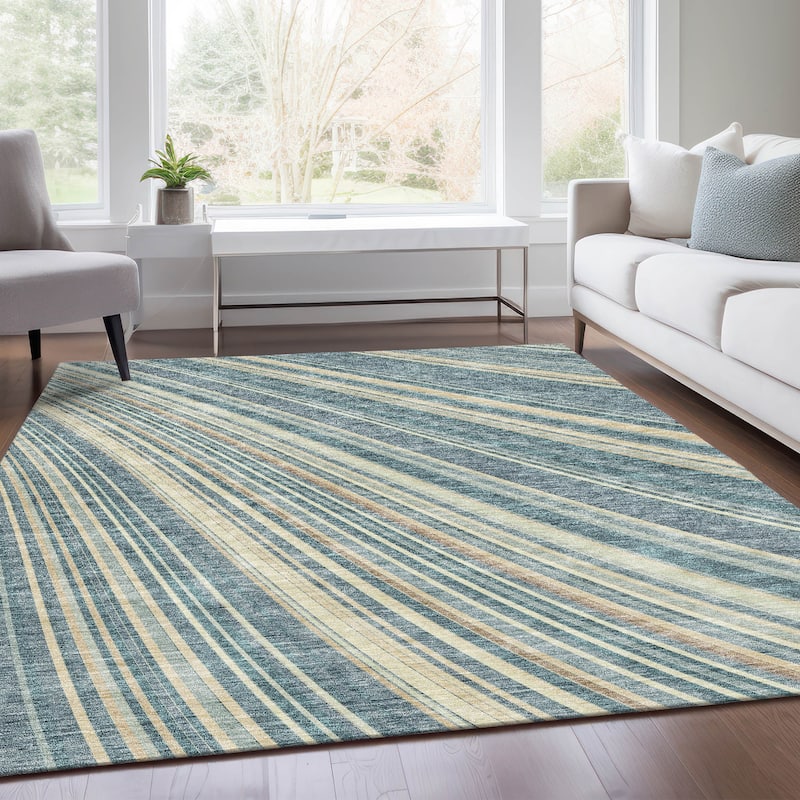 Premium Washable Super Soft Modern Flow Mayfield Rug