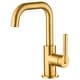 preview thumbnail 1 of 10, Concorde Single-Hole Bathroom Faucet with Drain Gold