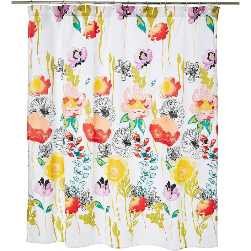 Greenland Home Fashions Watercolor Dream Shower Curtain