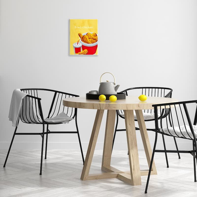 Stupell Chicken Bucket Takeout Wall Plaque Art Design By Kim Allen
