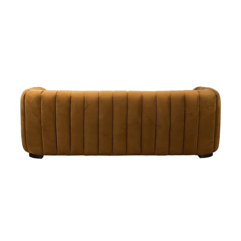 Classic Home Lauren Bronze Sofa - 94Wx38Dx30H