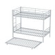 preview thumbnail 18 of 31, Bunk Bed Twin Over Twin Size with Ladder and high Guardrail, Able to Split, Metal Bunk Bed