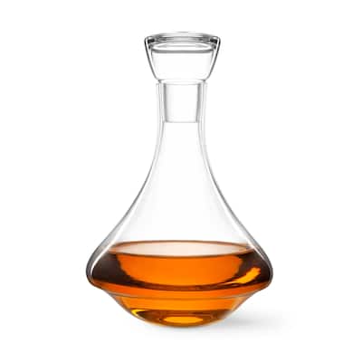 Final Touch Revolve Spinning Spirits Decanter - 26 oz