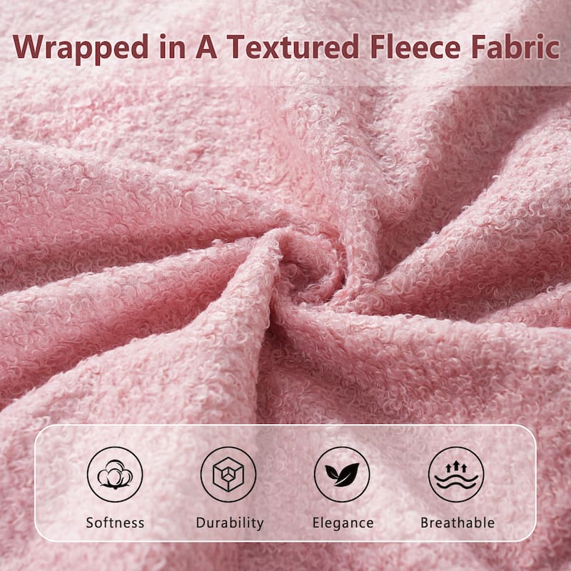 Christopher Knight Home - Rosalie Modern Upholstered Bed Frame with Curved Headboard