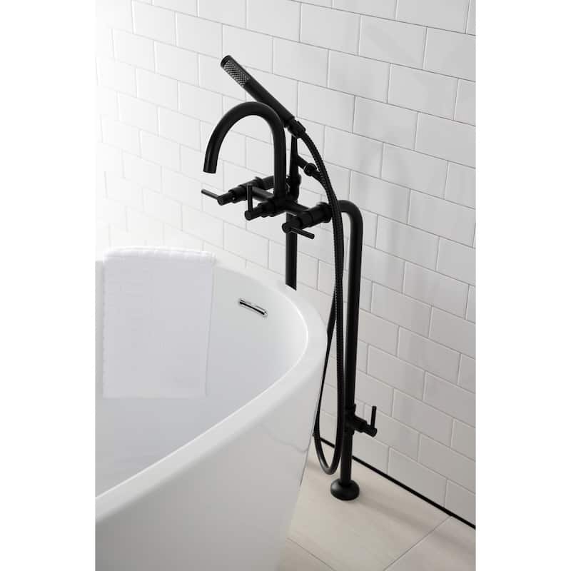 Concord Freestanding Tub Faucet with Supply Line
