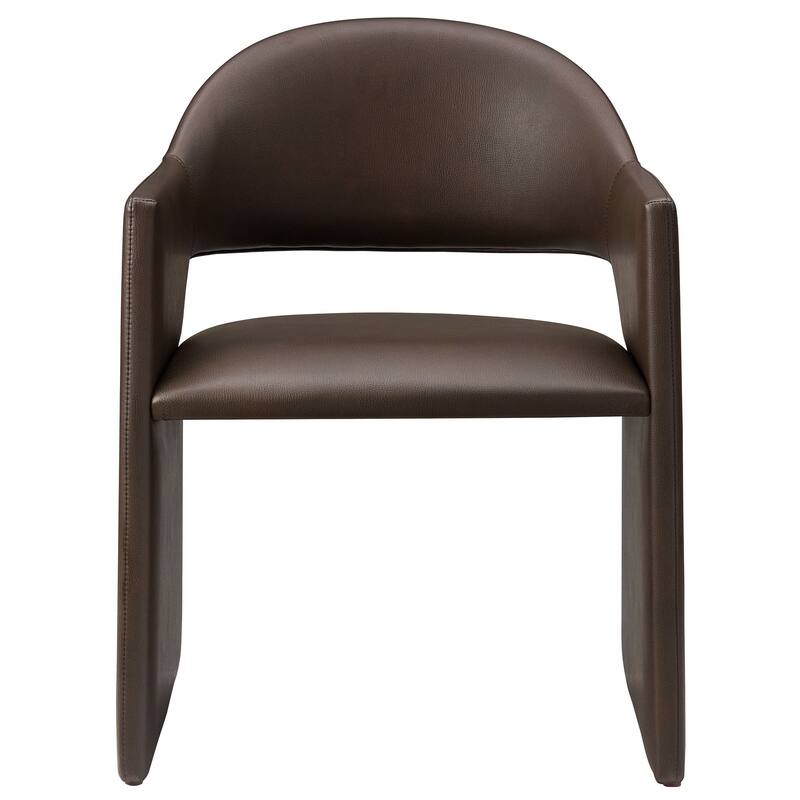 Talia Vegan Leather Dining Armchair