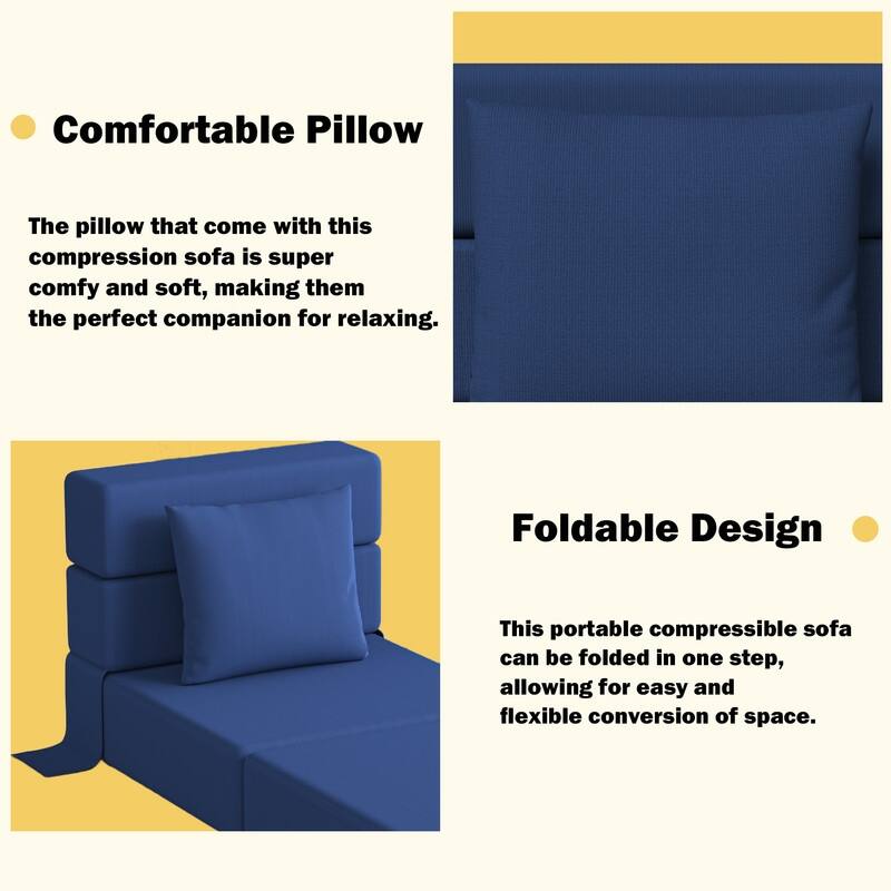 Convertible Compression Corduroy Sectional Sofa (Set of 2)