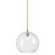 Option Brushed Brass / Clear