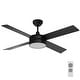 preview thumbnail 3 of 9, Moasis 48-inch 4 Blades Ceiling Fan with LED Lights and Remote Control