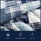 preview thumbnail 7 of 6, Nautica Mason Patchwork Reversible Cotton Navy Comforter Set
