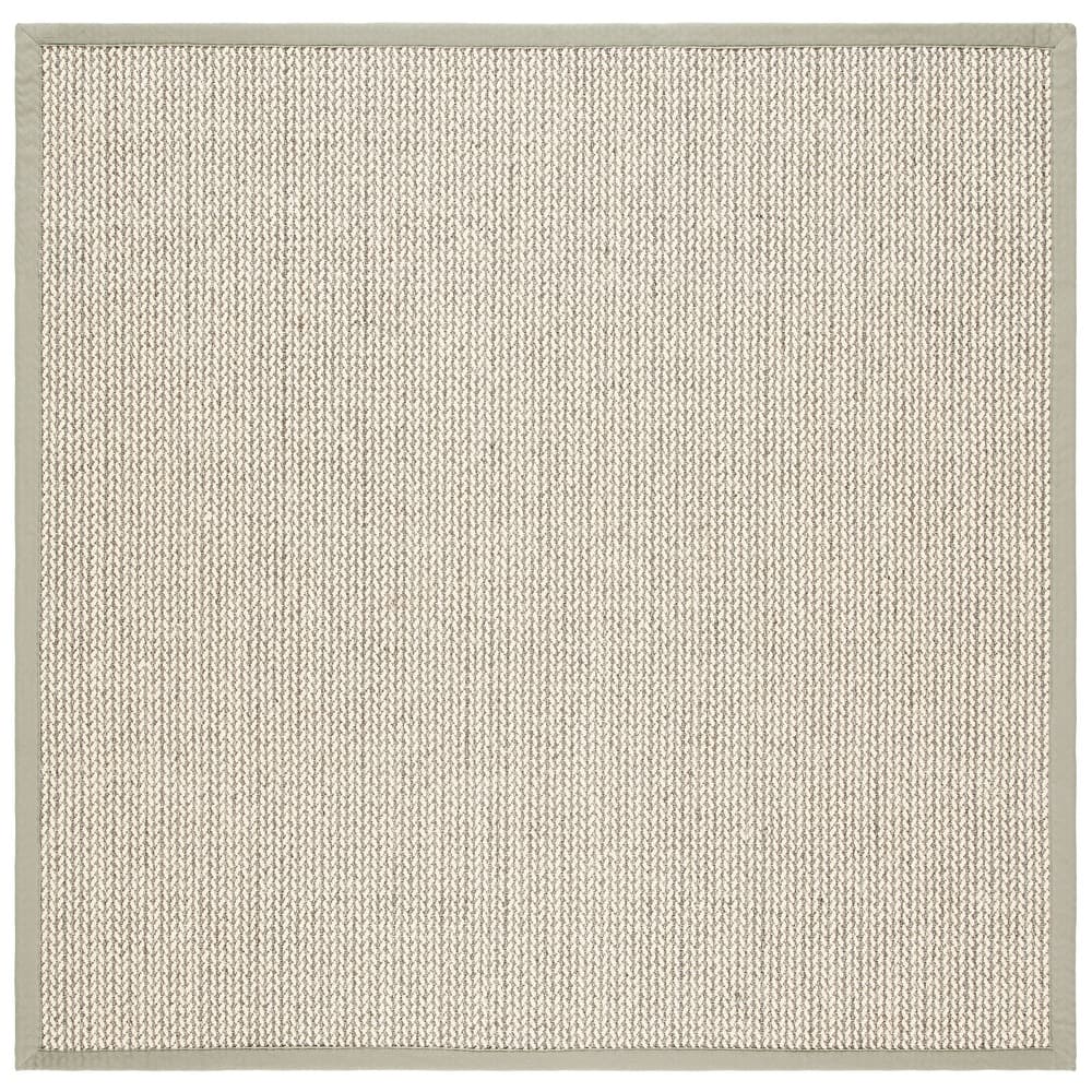 SAFAVIEH Natural Fiber Evia Sisal & Wool Rug