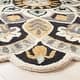preview thumbnail 8 of 17, SAFAVIEH Handmade Novelty Urtza Ornate Flower Wool Rug